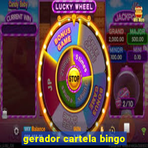 gerador cartela bingo